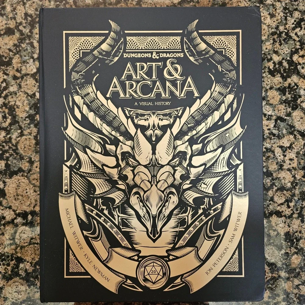 Dungeons & Dragons Art & Arcana‎ Special Edition Boxed Book Ephemera Set *Dings